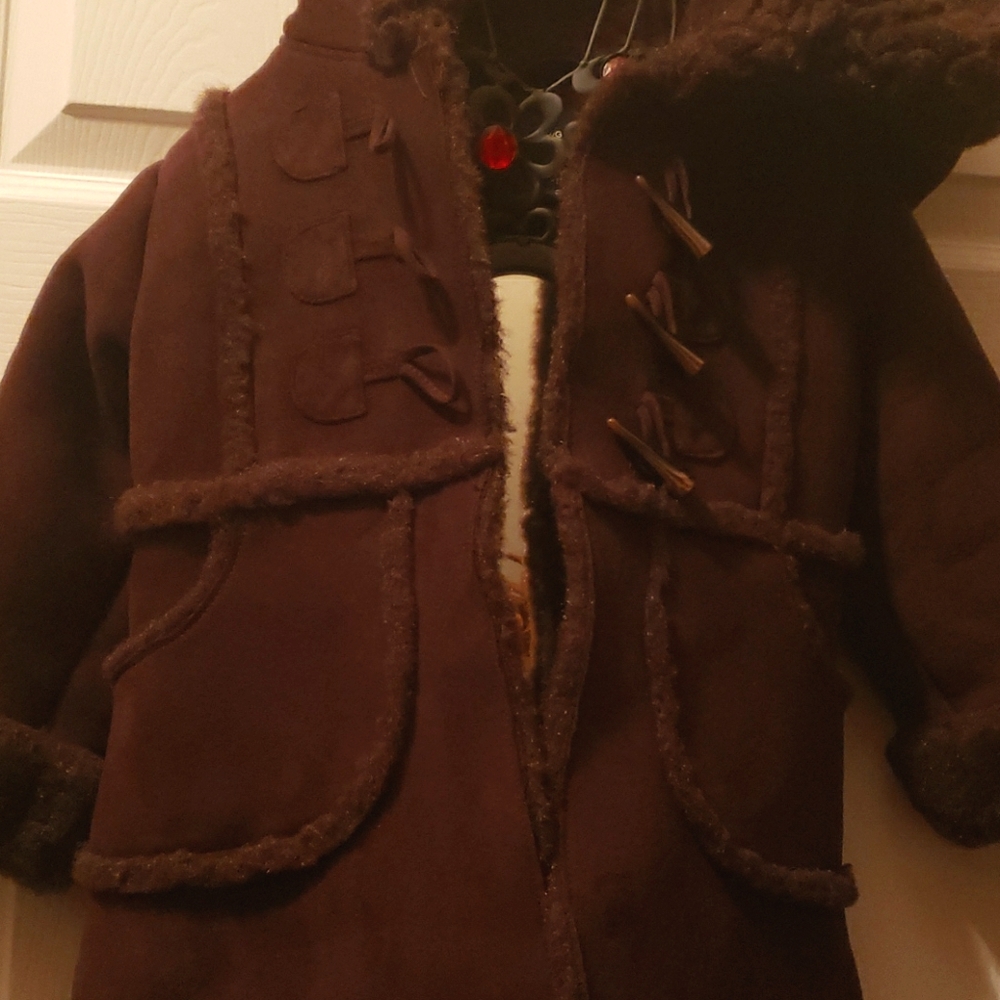 Girls Brown Gap coat 2T